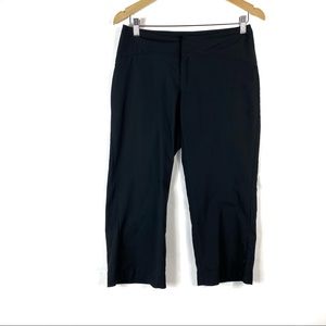 Patagonia Black Cropped Pant Zip Pocket